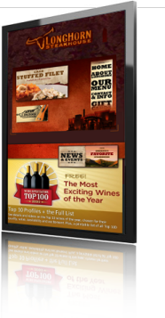 steak signage
